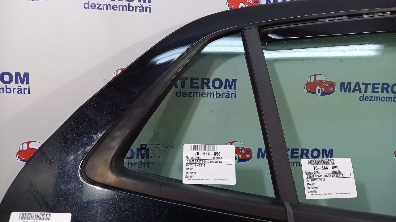 GEAM SPATE MIC DREAPTA OPEL MOKKA MOKKA - - (2012 2016)