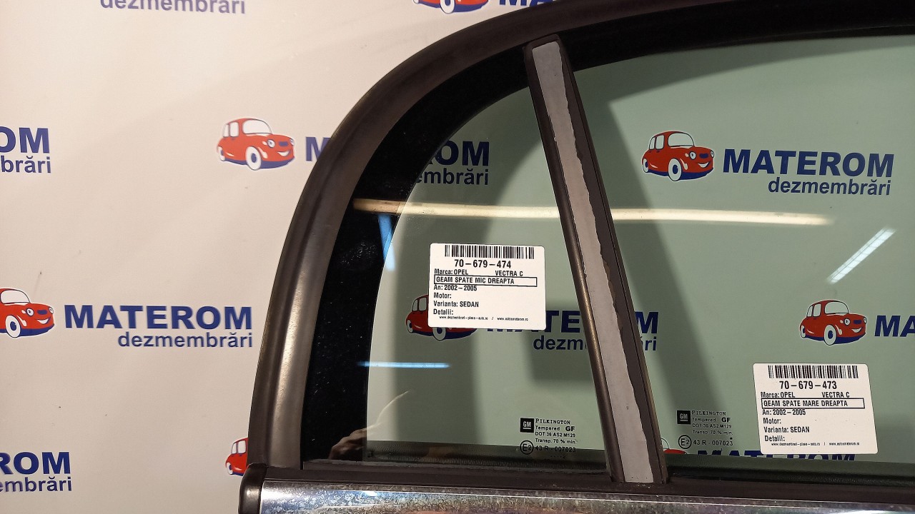 GEAM SPATE MIC DREAPTA OPEL VECTRA C - - (2002 2005)