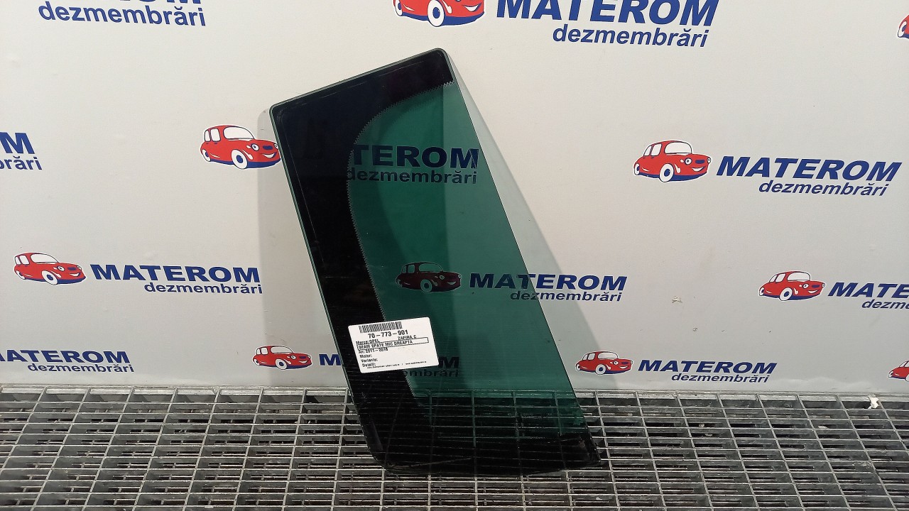 GEAM SPATE MIC DREAPTA OPEL ZAFIRA C ZAFIRA C - - (2011 2016)