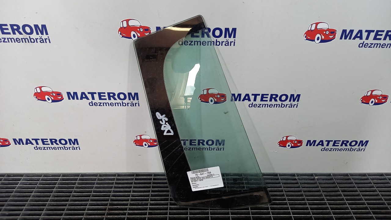 GEAM SPATE MIC DREAPTA OPEL ZAFIRA C ZAFIRA C - - (2011 2016)