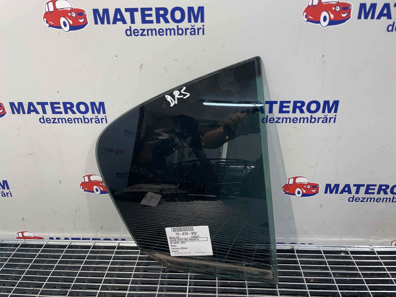 GEAM SPATE MIC DREAPTA VW PASSAT PASSAT - - (2010 2014)