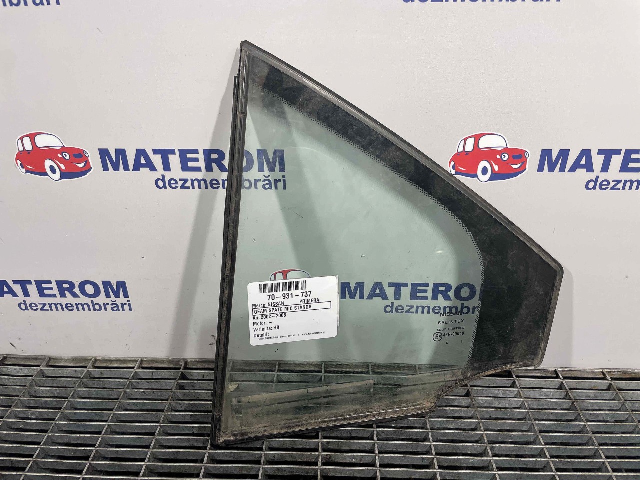 GEAM SPATE MIC STANGA NISSAN PRIMERA - - (2002 2007)
