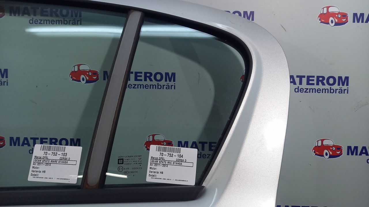 GEAM SPATE MIC STANGA OPEL CORSA D - - (
