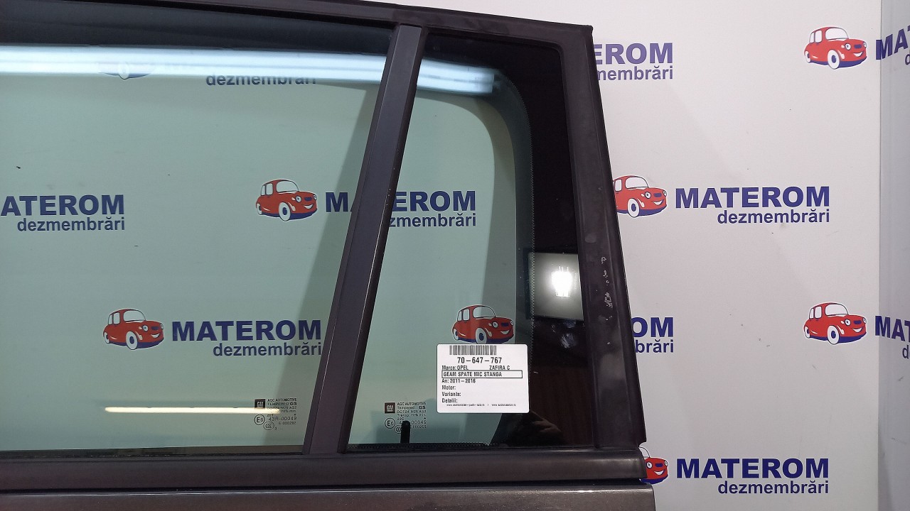 GEAM SPATE MIC STANGA OPEL ZAFIRA C ZAFIRA C - - (2011 2016)