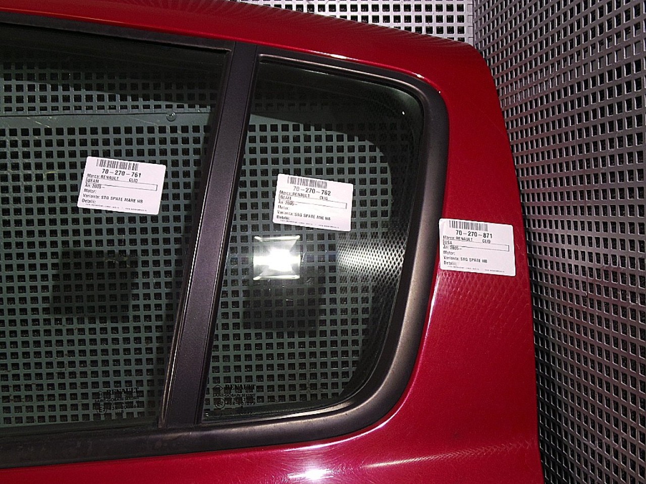 GEAM SPATE MIC STANGA RENAULT CLIO - - (2005 2012)