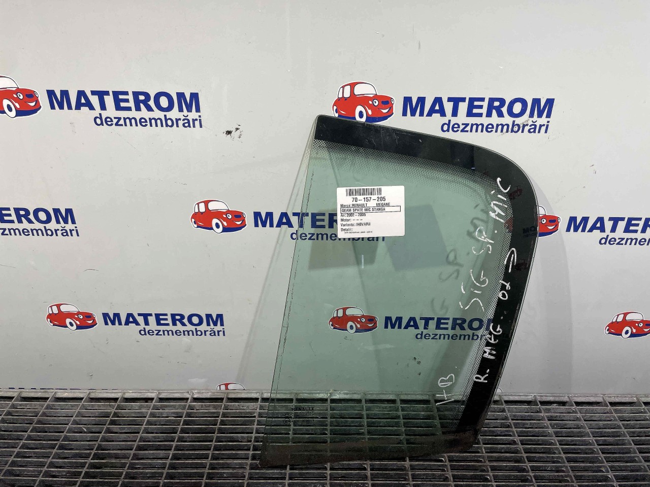 GEAM SPATE MIC STANGA RENAULT MEGANE - - (2002 2005)