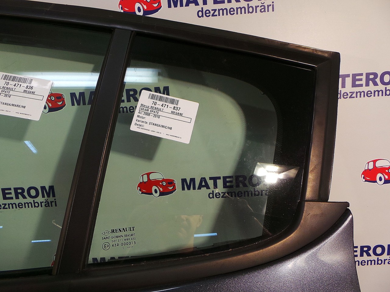 GEAM SPATE MIC STANGA RENAULT MEGANE - - (2008 2012)
