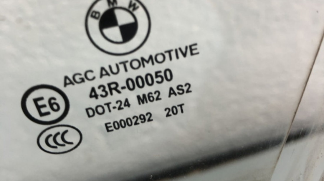 Geam stanga fata BMW 520 d F11 F10 Steptronic, 184cp sedan 2013 (cod intern: 88106)