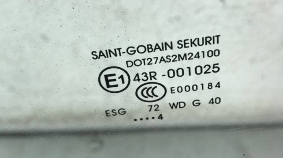 Geam stanga fata MB Sprinter 316 Furgon sedan 2014 (cod intern: 64413)