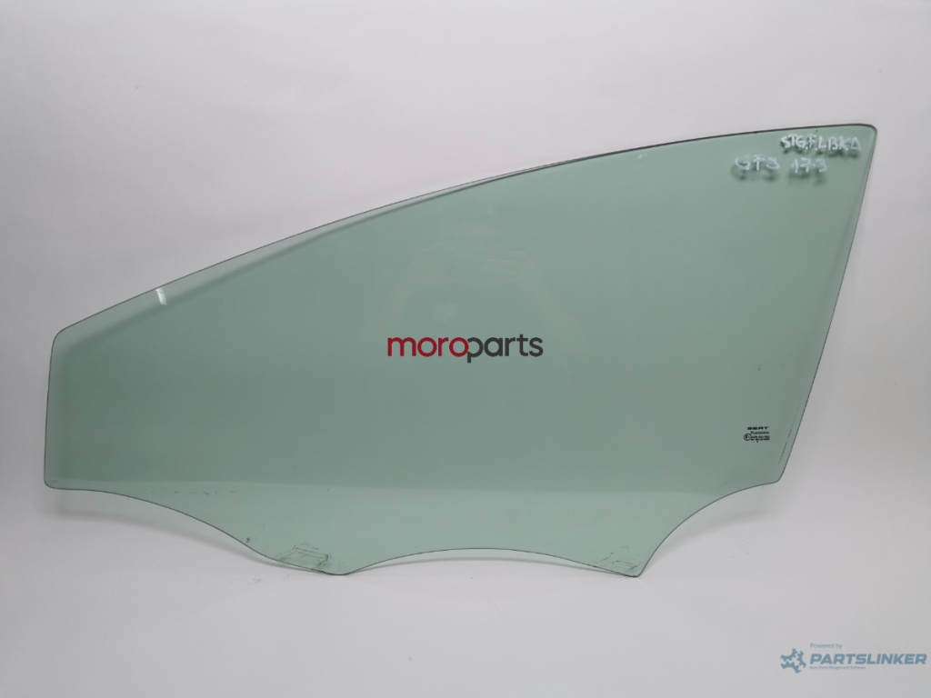 Geam stanga fata SEAT LEON II (1P1) [ 2005 - 2013 ] TDI 16V (BKD, CFHC, CLCB) 103KW|140HP VAG OEM GFS173