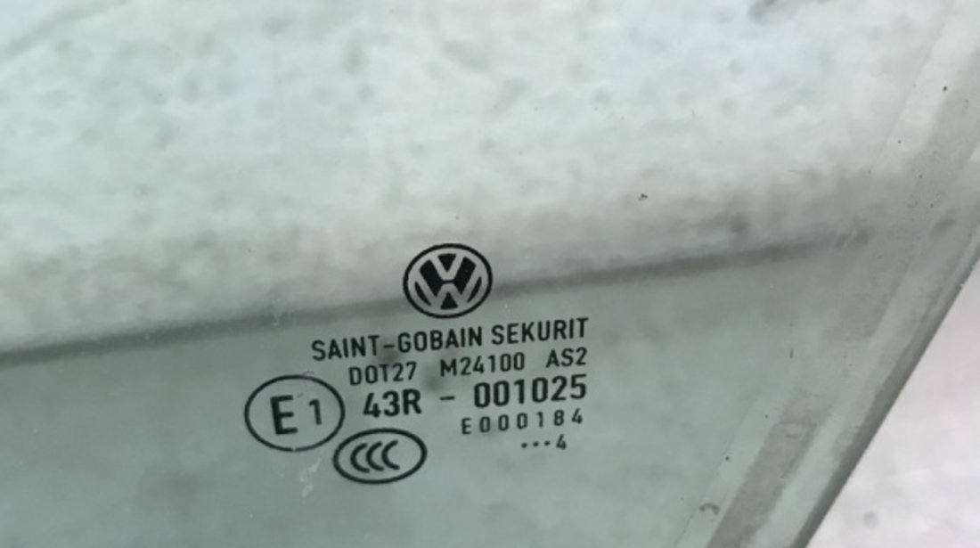 Geam stanga fata Volkswagen Golf 7 GTI 4x4 hatchback 2018 (5G4845201B)