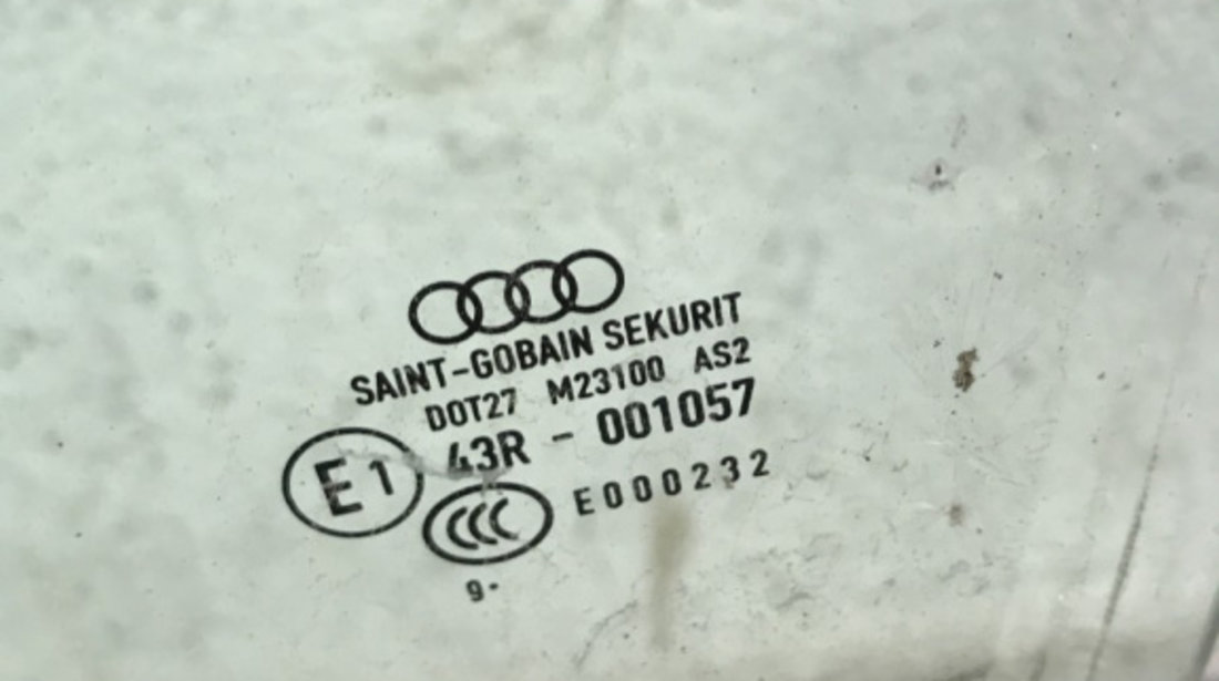 Geam stanga spate Audi A3 Sportback 1.6 TDI Manual, 105cp sedan 2010 (cod intern: 61281)