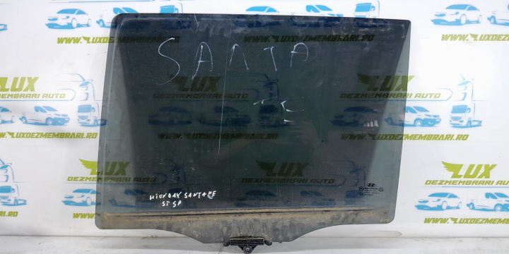 Geam stanga spate Hyundai Santa Fe DM [2012 - 2016]