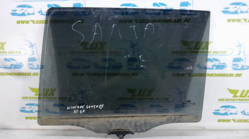 Geam stanga spate Hyundai Santa Fe DM [2012 - 2016]