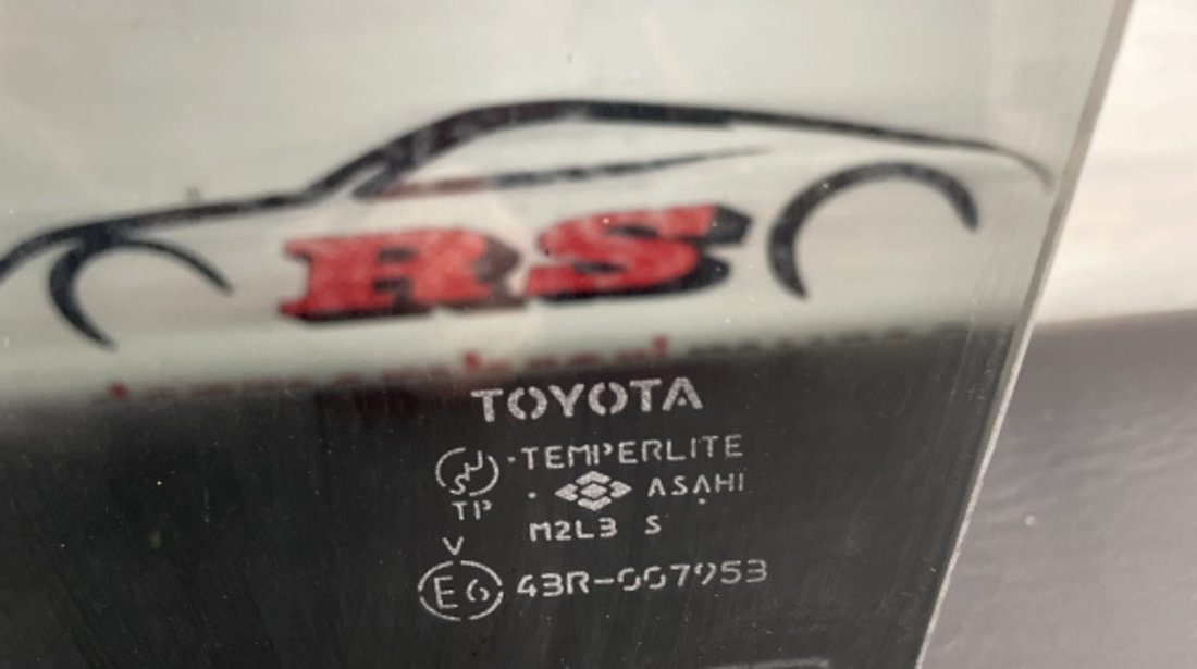 Geam stanga spate Toyota RAV 4 D4D 2.2 177 cp Manual sedan 2007 (cod intern: 221574)