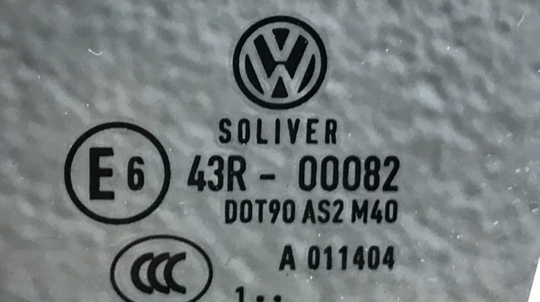 Geam stanga spate VW Passat B7 2.0TDI DSG combi 2012 (43R00082)