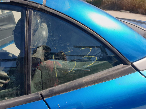 Geam Sticla Culisant de pe Aripa Stanga Spate Peugeot 207 CC Cabrio 2006 - 2014 [K6597]