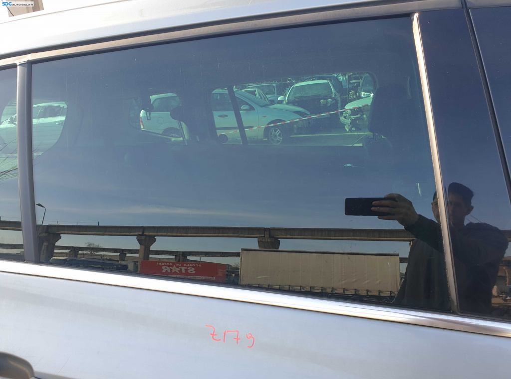 Geam Sticla Culisant de pe Usa Portiera Dreapta Spate Opel Zafira C 2011 - 2019 [K4252]