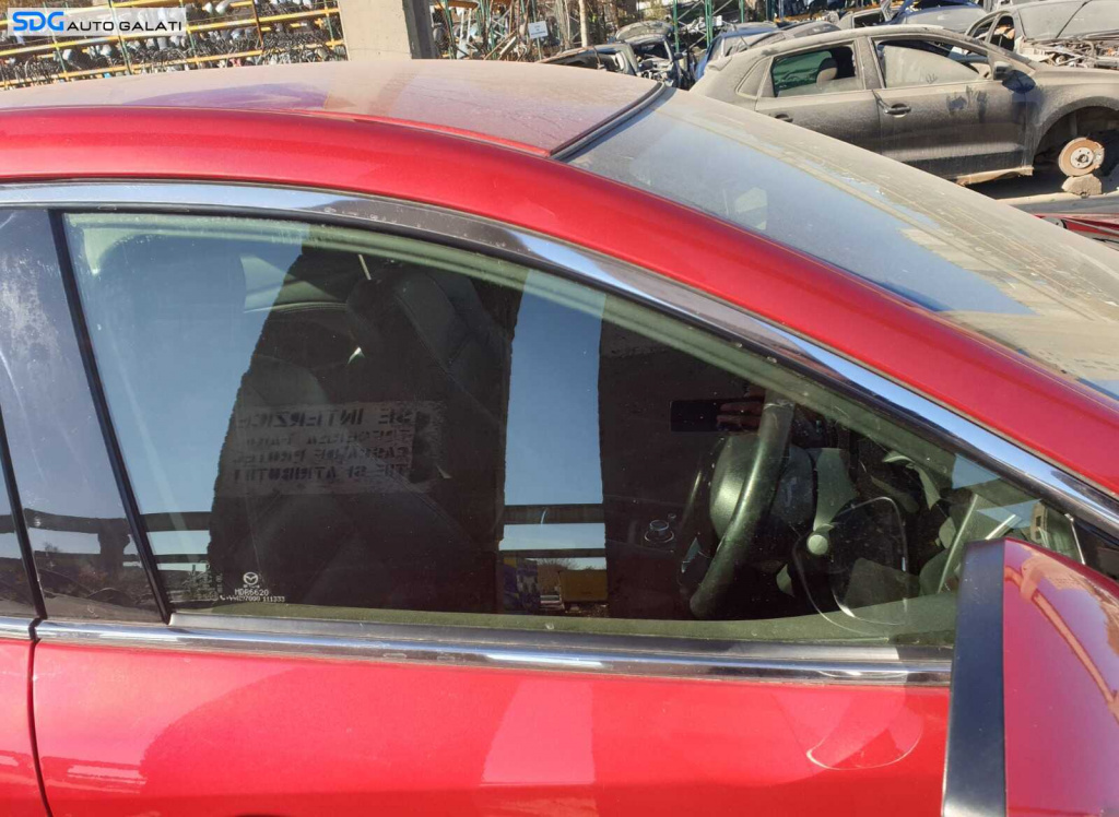 Geam Sticla Culisant de pe Usa Portiera Dreapta Fata Mazda 6 III GJ 2013 - 2018 [C9591]