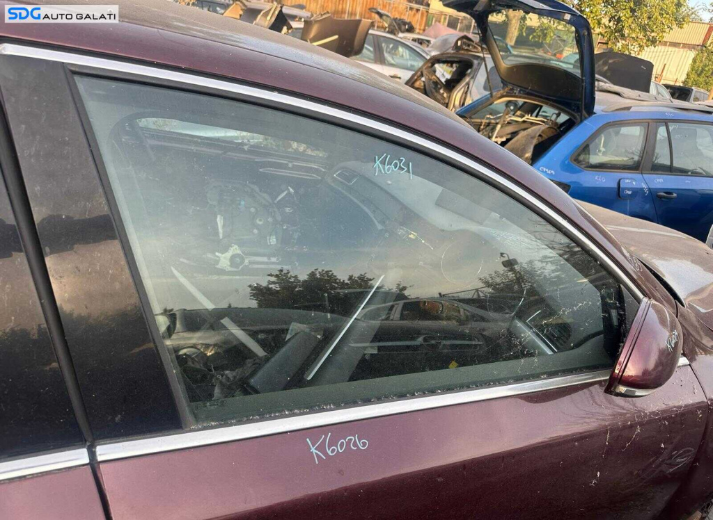 Geam Sticla Culisant de pe Usa Portiera Dreapta Fata Skoda Superb 2 Berlina Sedan 2008 - 2015 [K6031]