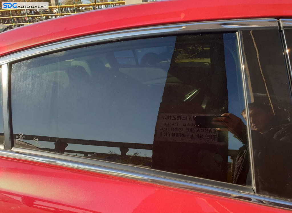 Geam Sticla Culisant de pe Usa Portiera Dreapta Spate Mazda 6 III GJ Sedan Berlina 2013 - 2018 [C9592]