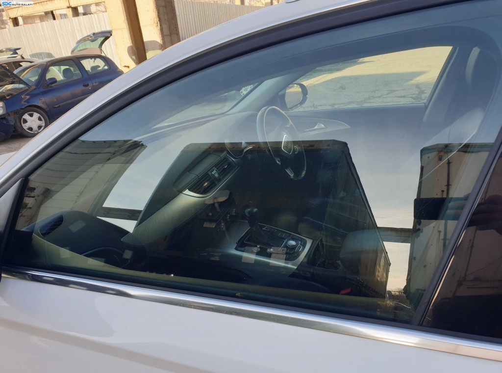 Geam Sticla Culisant de pe Usa Portiera Stanga Fata Audi A6 C7 2011 - 2018 [K0808]