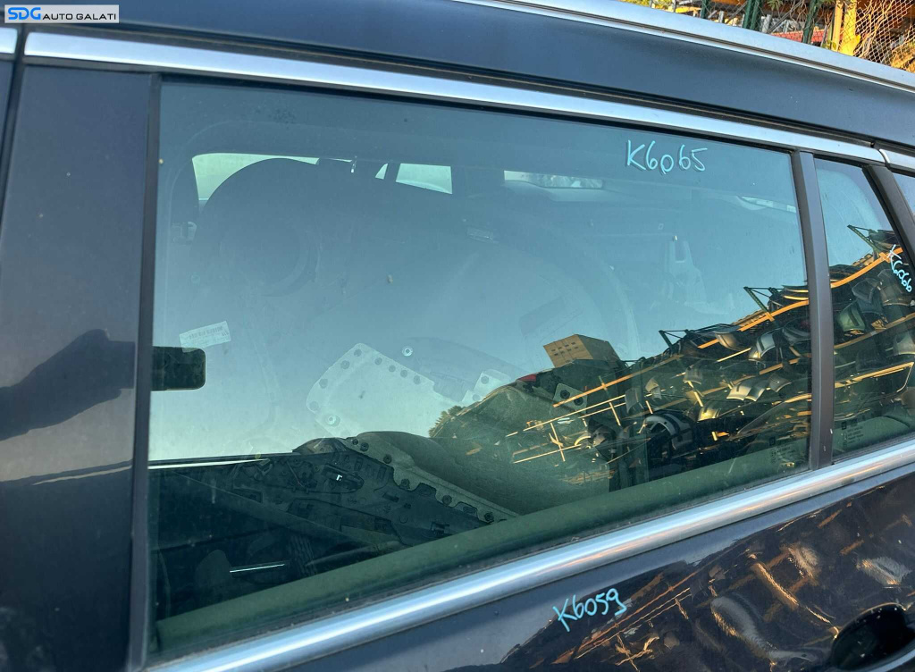Geam Sticla Culisant de pe Usa Portiera Stanga Spate Opel Insignia Break Combi 2008 - 2017 [K6065]