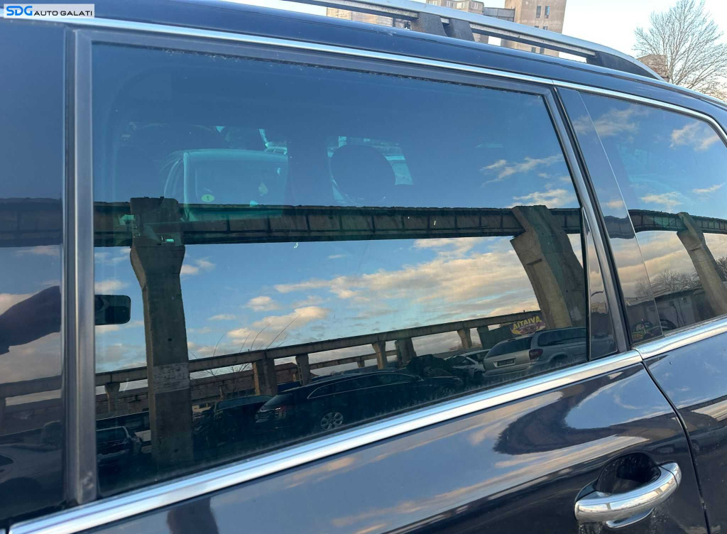 Geam Sticla Culisant de pe Usa Portiera Stanga Spate Volkswagen Touareg 7L 2002 - 2010 [C9701]