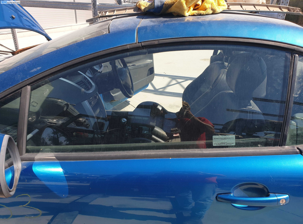 Geam Sticla Culisant de pe Usa Portiera Stanga Peugeot 207 CC Cabrio 2006 - 2014 [K6596]