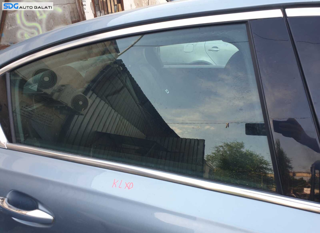 Geam Sticla Culisant Usa Portiera Dreapta Spate Peugeot 508 Berlina Sedan 2010 - 2018 [C7707]