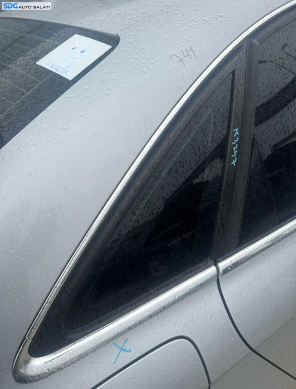 Geam Sticla de pe Aripa Caroserie Dreapta Spate Audi A4 B8 Berlina Sedan 2008 - 2015 [K3247]