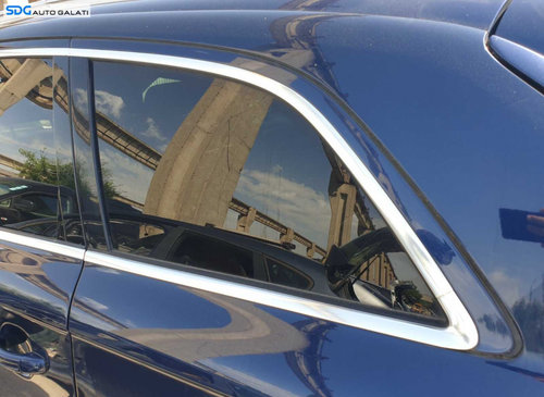 Geam Sticla de pe Aripa Caroserie Stanga Spate Audi Q7 Facelift 2007 - 2015 [C6336]