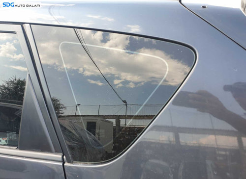 Geam Sticla de pe Aripa Caroserie Stanga Spate Mazda 3 2003 - 2009