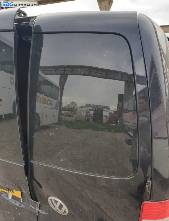 Geam Sticla de pe Usa Portiera Spate Dreapta Spate Portbagaj Volkswagen Caddy 2010 - 2015 [C4857]