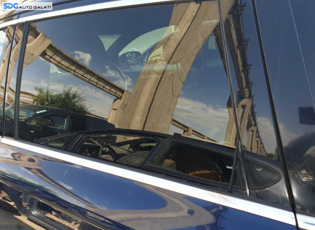 Geam Sticla de pe Usa Portiera Stanga Spate Audi Q7 Facelift 2007 - 2015 [C6337]