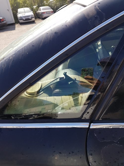 Geam / Sticla Fix Aripa Dreapta Spate Audi A6 C5 Berlina / Sedan 1997 - 2005
