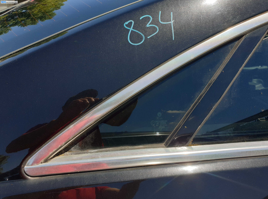 Geam Sticla Fix de pe Aripa Caroserie Dreapta Mercedes Clasa E Class Coupe 2 Usi W207 A207 C207 E180 E200 E220 E250 E300 E320 2009 - 2016 [K5581]