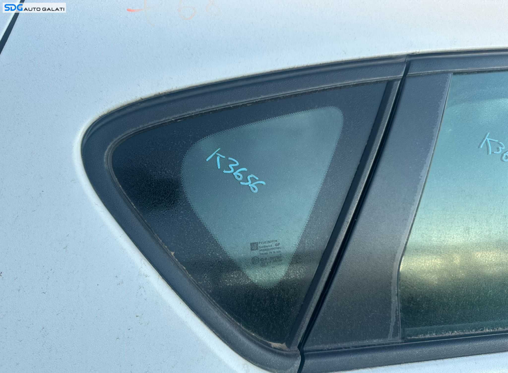 Geam Sticla Fix de pe Aripa Dreapta Spate Opel Astra J Hatchback 4 usi 2009 - 2016 [K3656]