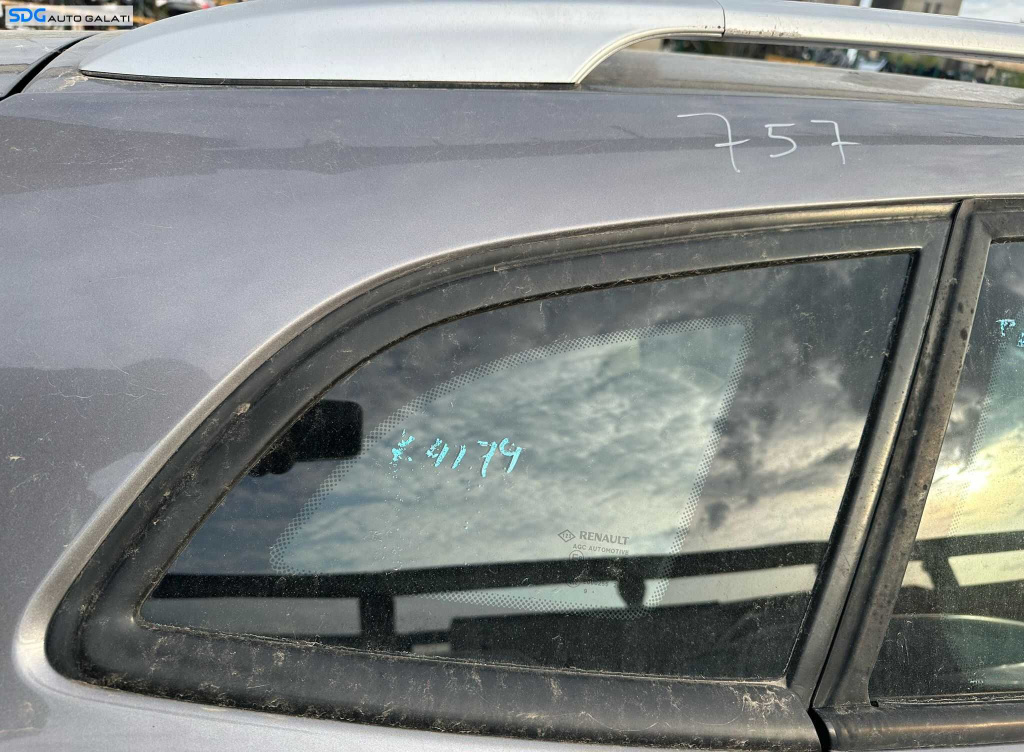 Geam Sticla Fix de pe Aripa Dreapta Spate Renault Megane 3 Break Combi 2008 - 2016 [K4180]