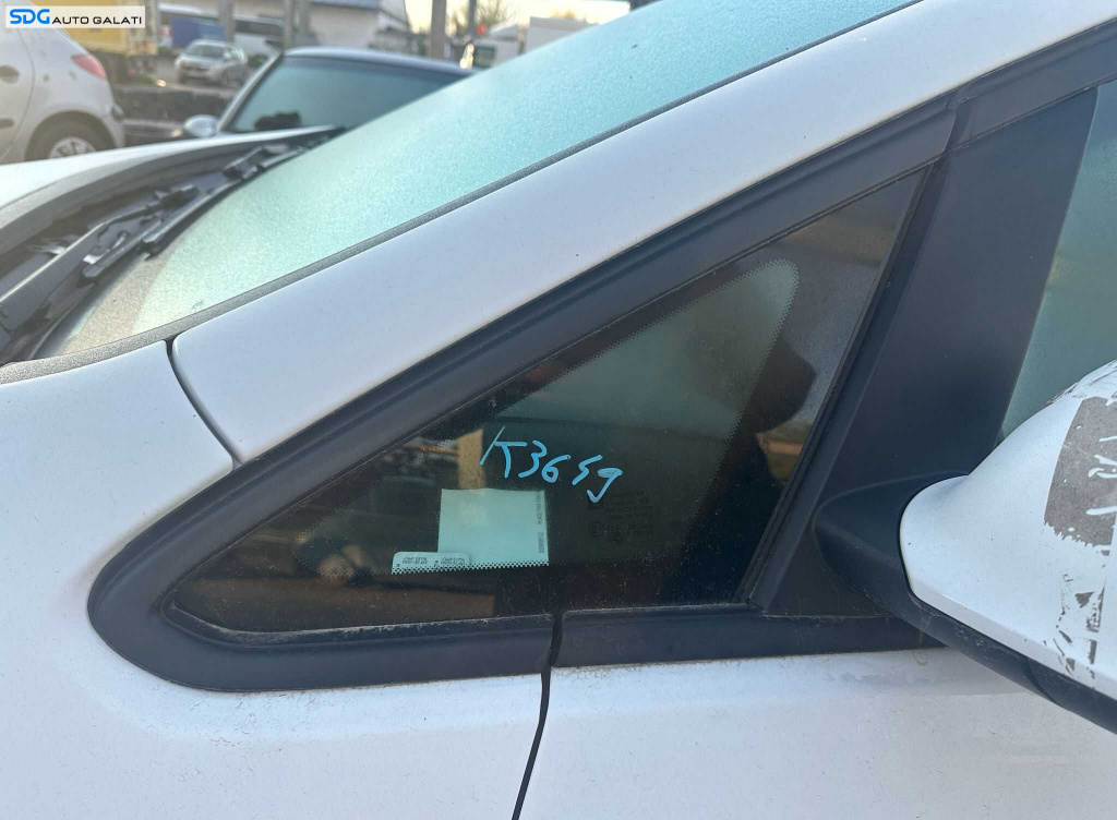 Geam Sticla Fix de pe Aripa Stanga Fata Opel Astra J 2009 - 2016 [K3649]