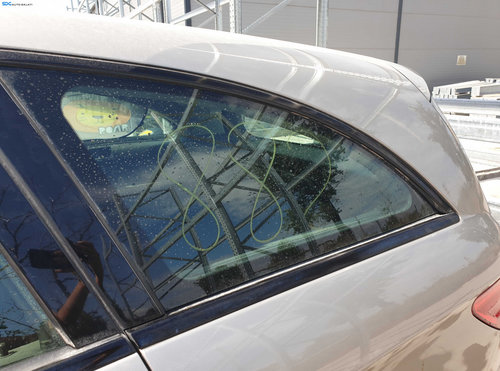 Geam Sticla Fix de pe Aripa Stanga Spate Mercedes Clasa R Class Long V251 2005 - 2010 [K6718]