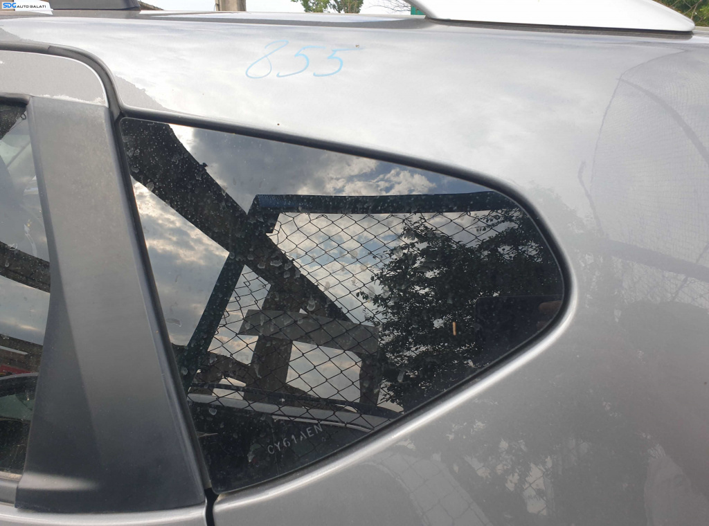 Geam Sticla Fix de pe Aripa Stanga Spate Nissan Qashqai J10 2007 - 2013 [K6627]