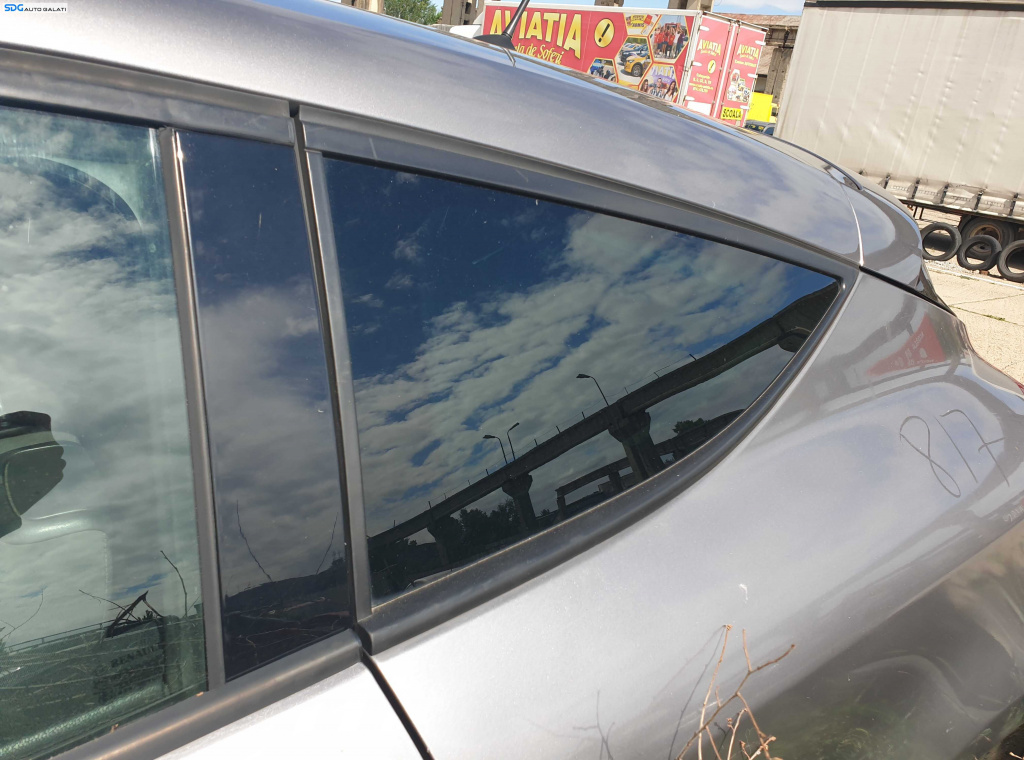 Geam Sticla Fix de pe Aripa Stanga Spate Renault Megane 3 Coupe 2 Usi 2008 - 2016 [K5757]