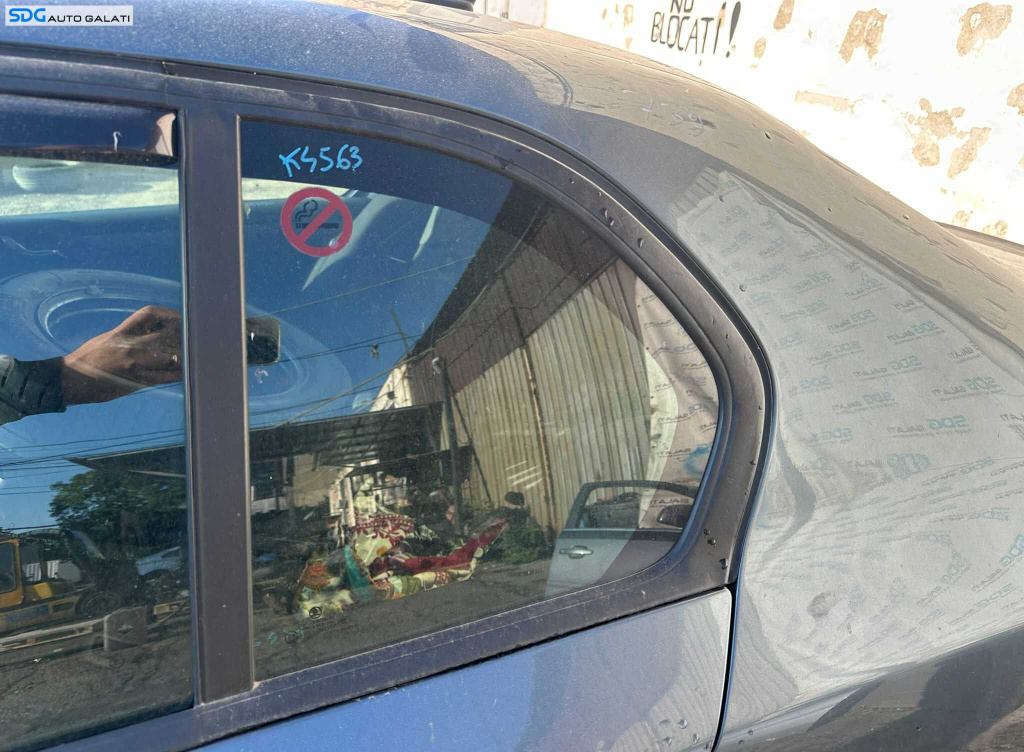 Geam Sticla Fix de pe Usa Portiera Stanga Spate Skoda Superb 2 Hatchback Berlina 2008 - 2015 [K4563]
