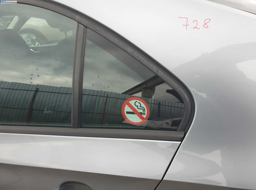 Geam Sticla Fix de pe Usa Portiera Stanga Spate Skoda Rapid Berlina Sedan 2012 - 2017 [K3808]
