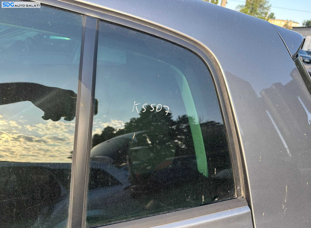 Geam Sticla Fix de pe Usa Portiera Stanga Spate Volkswagen Golf 6 Plus 2008 - 2014 [K5507]