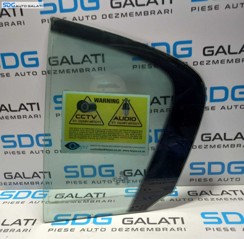 Geam Sticla Fix de pe Usa Stanga Spate Volkswagen Passat B7 Berlina Sedan 2010 - 2015 [0987]