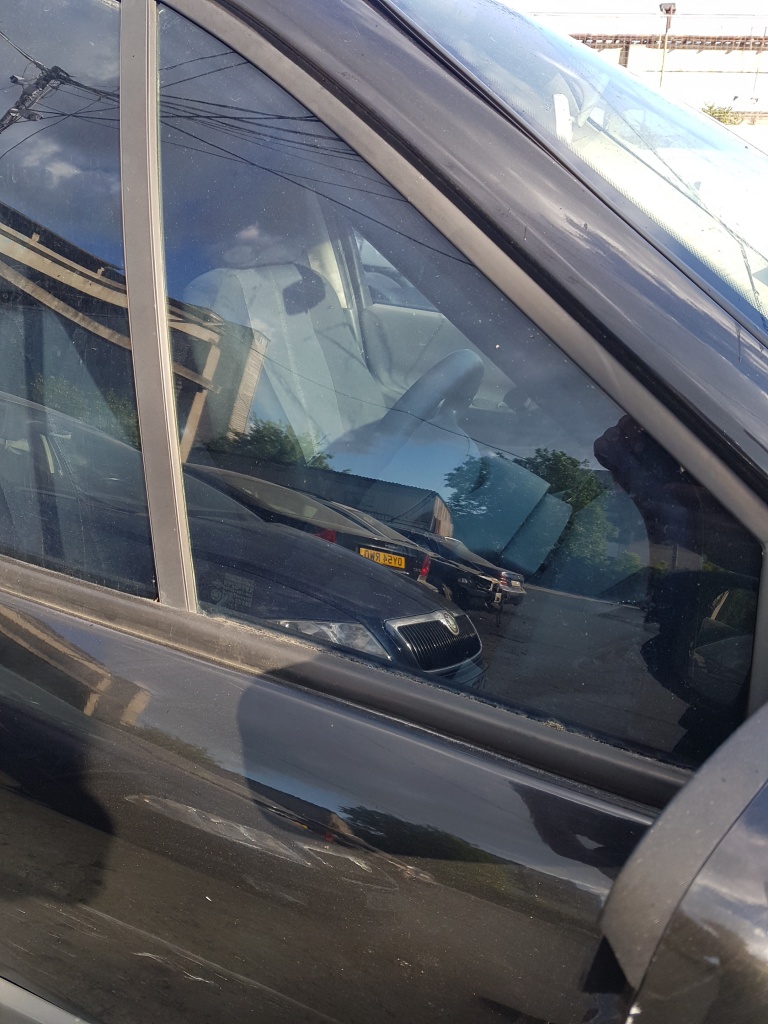 Geam / Sticla Fix Usa / Portiera Dreapta Fata Renault Scenic 2 2003 - 2009