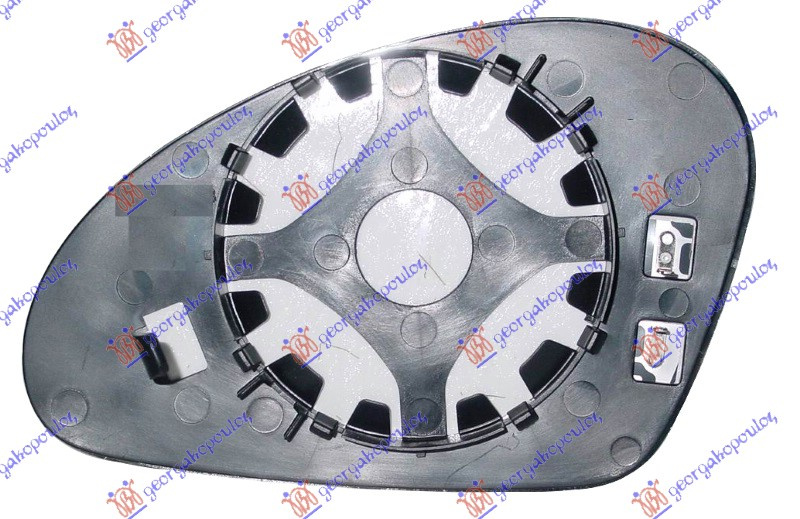 Geam/Sticla Incalzita Oglinda Dreapta Seat Leon 1999 2000 2001 2002 2003 2004 2005