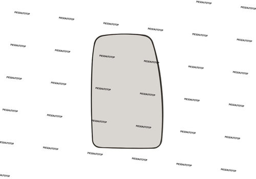 Geam Sticla oglinda dreapta Nissan NV400 2011- NOUA 4419417 93197495 (INCALZITA) PARTEA SUPERIOARA